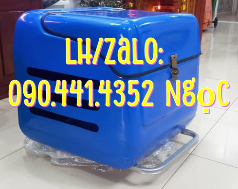 Thùng chở hàng theo yêu cầu, kích thước thùng ship hàng sau xe máy