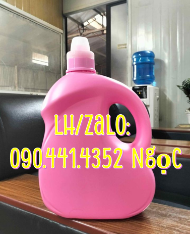 SX can đựng nước xả 3.6 lít, can nhựa 2 lít đựng hương liệu, nước rửa