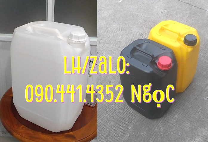 Thùng nhựa 30 lít mới, can nhựa 25 lít đựng mực, can nhựa 20 lít dày,