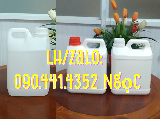 PP can nhựa 500ml , can nhựa 1 lít, can nhựa 2 lít, can nhựa 5 lít rẻ