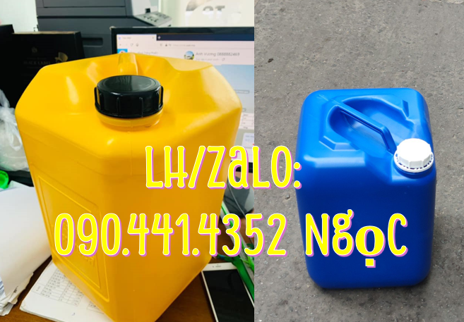 Can nhựa 30L rẻ, giá can nhựa 25 lít, can 20 lít, can 10 lít nhựa HDPE