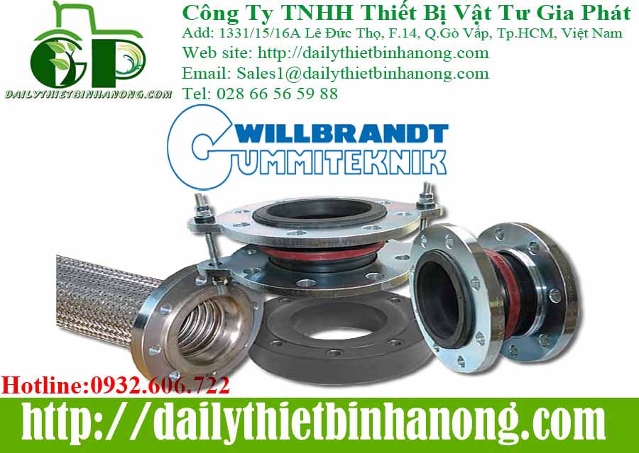 Thiết bị giảm xóc, giảm chấn, seal kit Willbrandt