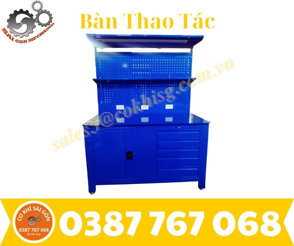 Bàn thao tác cho xưởng sữa chữa bảo trì