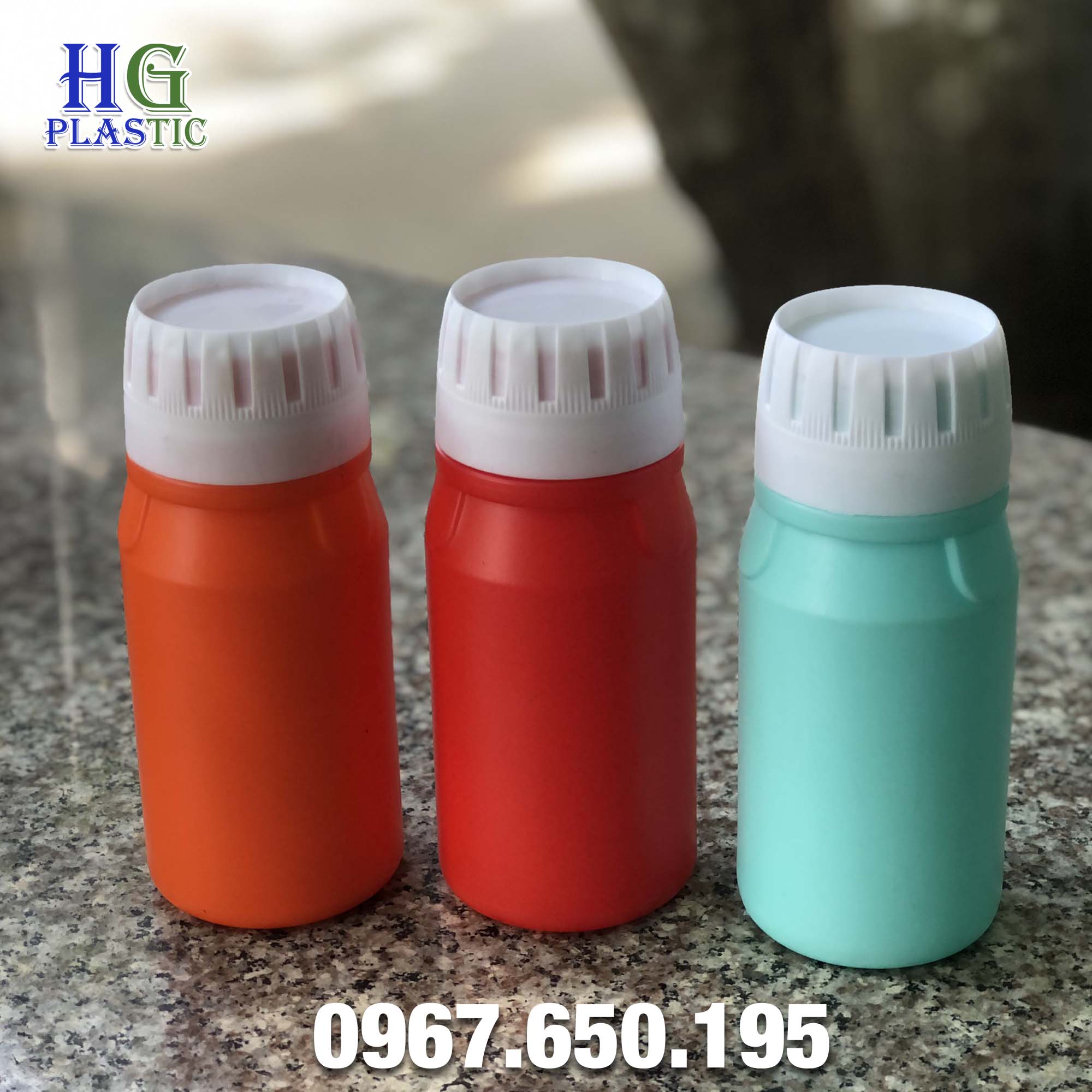 Chai nhựa đựng nông dược , vỏ chai BVTV , Chai 1000ml, Chai 500ml ...