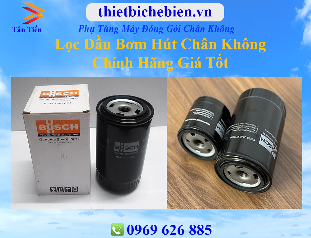 lọc dầu bơm hút chân không chính hãng giá tốt