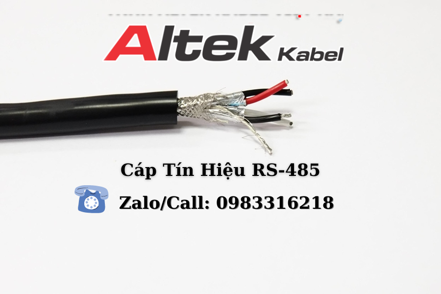 Cáp tín hiệu vặn xoắn chống nhiễu Altek Kabel tại Hà