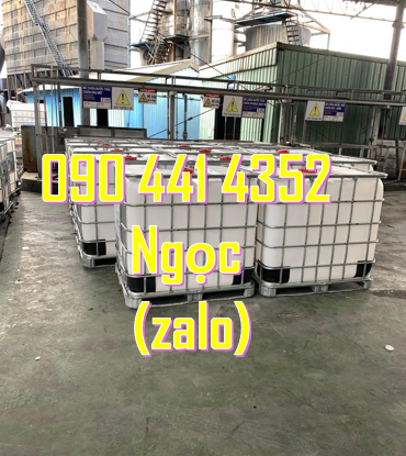 Tank nhựa ibc 1000 lít vuông, bồn nhựa vuông 1000 lít có khung thép