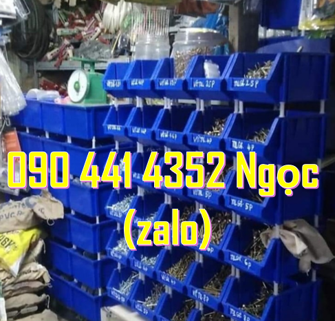 Kích thước kệ đựng dụng cụ A5, khay nhựa A6, kệ nhựa đựng ốc vít xanh