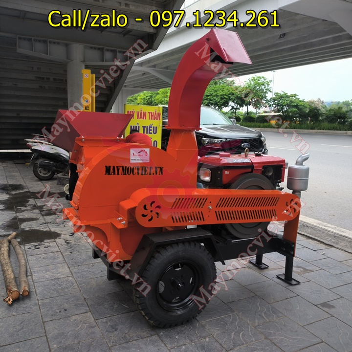 Máy băm cành đề nổ D33 Turbo TBB33 giá rẻ