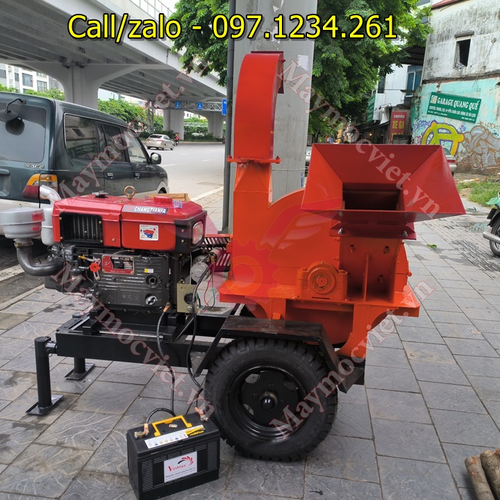 Máy băm cành đề nổ D33 Turbo TBB33 giá rẻ