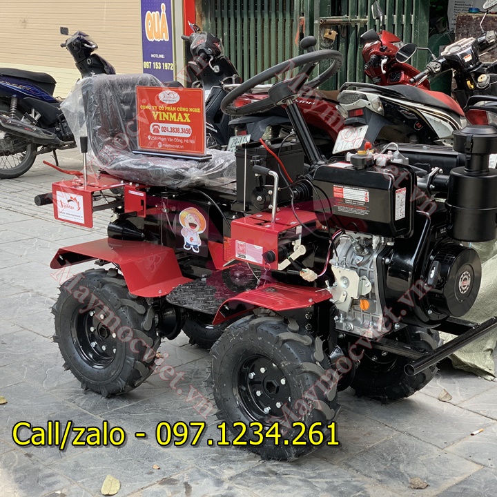 Máy xới đất ngồi lái Turbo TBD1300 giá rẻ