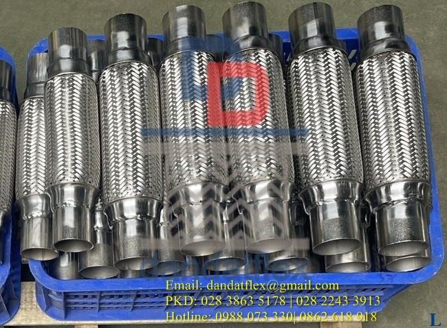 Ống xả inox, ống chống rung, ống xả mềm, ruột gà ô tô, bô ID chống run