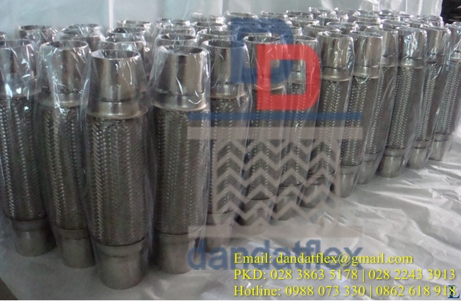 Ống xả inox, ống chống rung, ống xả mềm, ruột gà ô tô, bô ID chống run