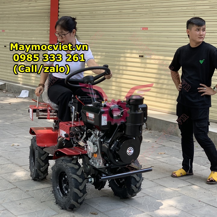 Máy xới đất, phay ruộng ngồi lái Turbo TBD1300