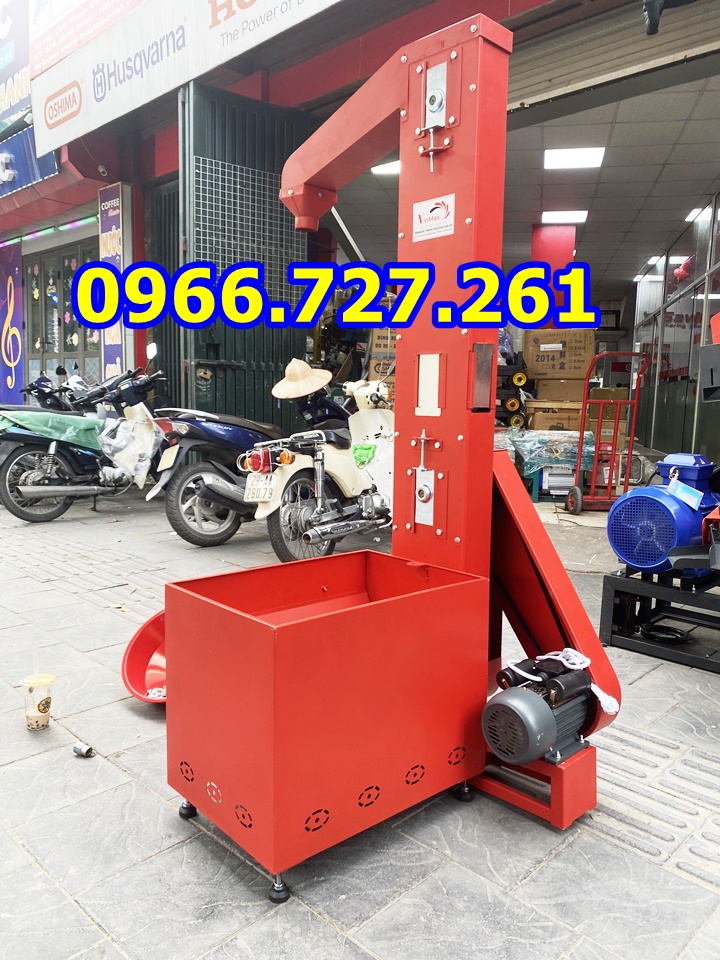 Gầu tải hút thóc lúa cho máy xát gạo Turbo TBV750