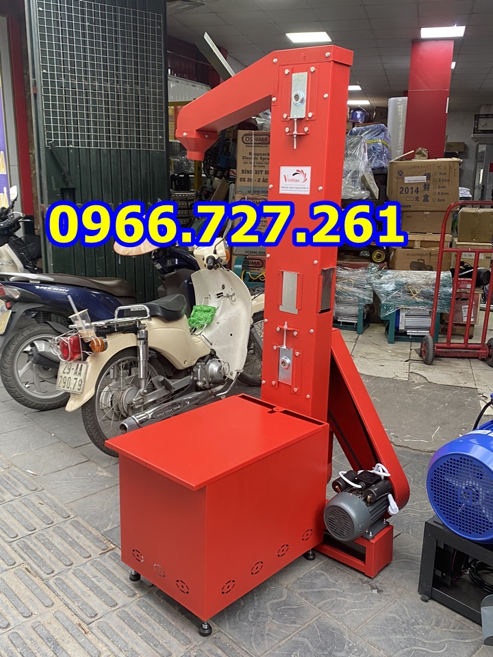 Gầu tải hút thóc lúa cho máy xát gạo Turbo TBV750