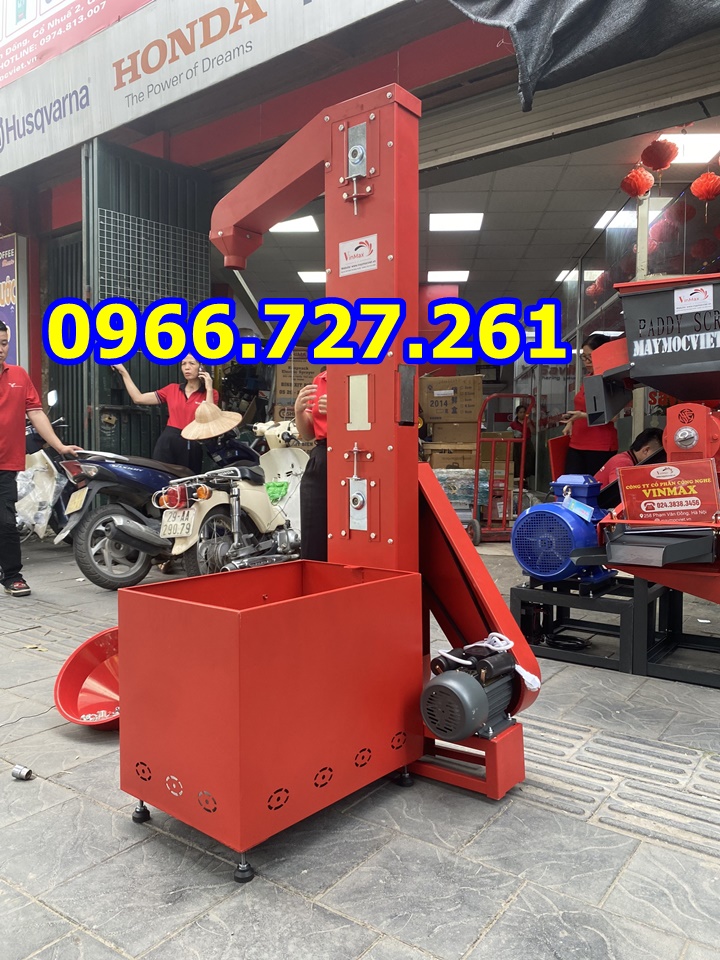 Gầu tải hút thóc lúa cho máy xát gạo Turbo TBV750