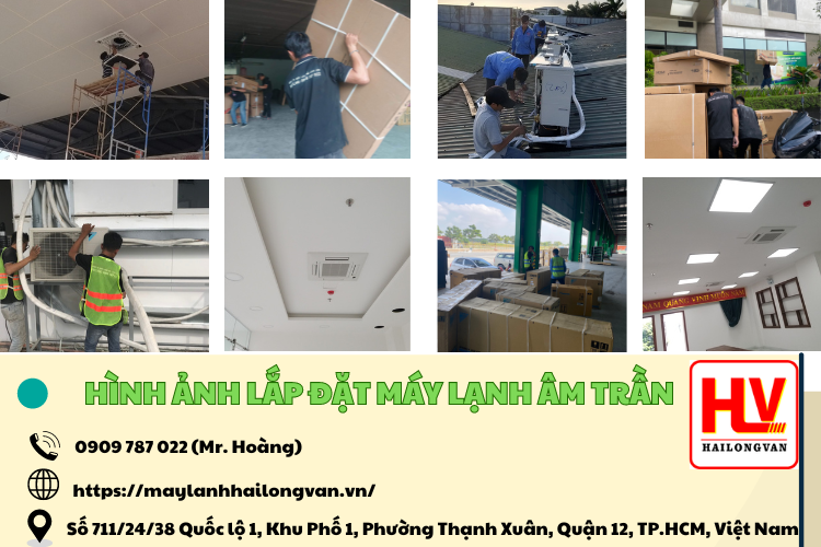 đơn vị lắp đặt máy lạnh âm trần DAIKIN uy tín nhất quận 1