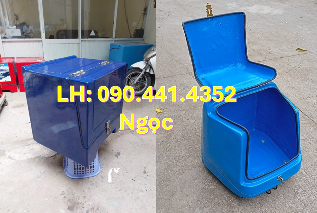 Thùng chở hàng màu sắc theo yêu cầu, nhận sx và in thùng chở hàng