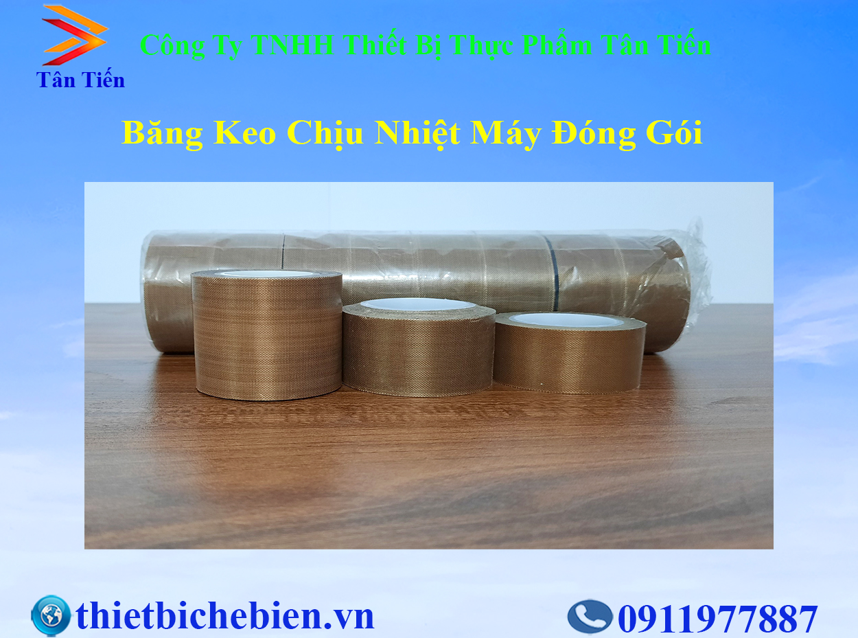 Băng keo chịu nhiệt máy đóng gói chân không