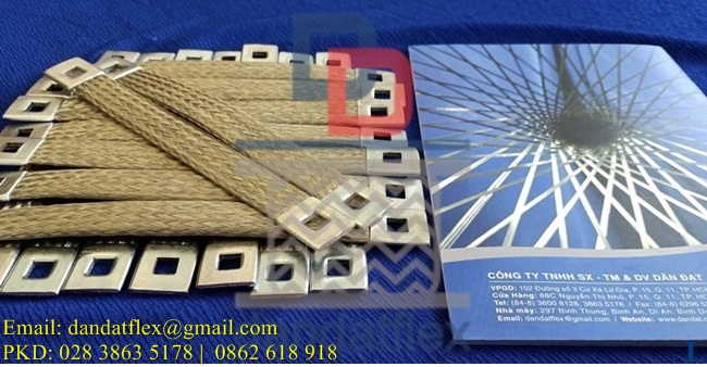 Dây đồng bện mạ thiếc, Thanh nối mềm, Dây đồng bện tiếp địa máng cáp