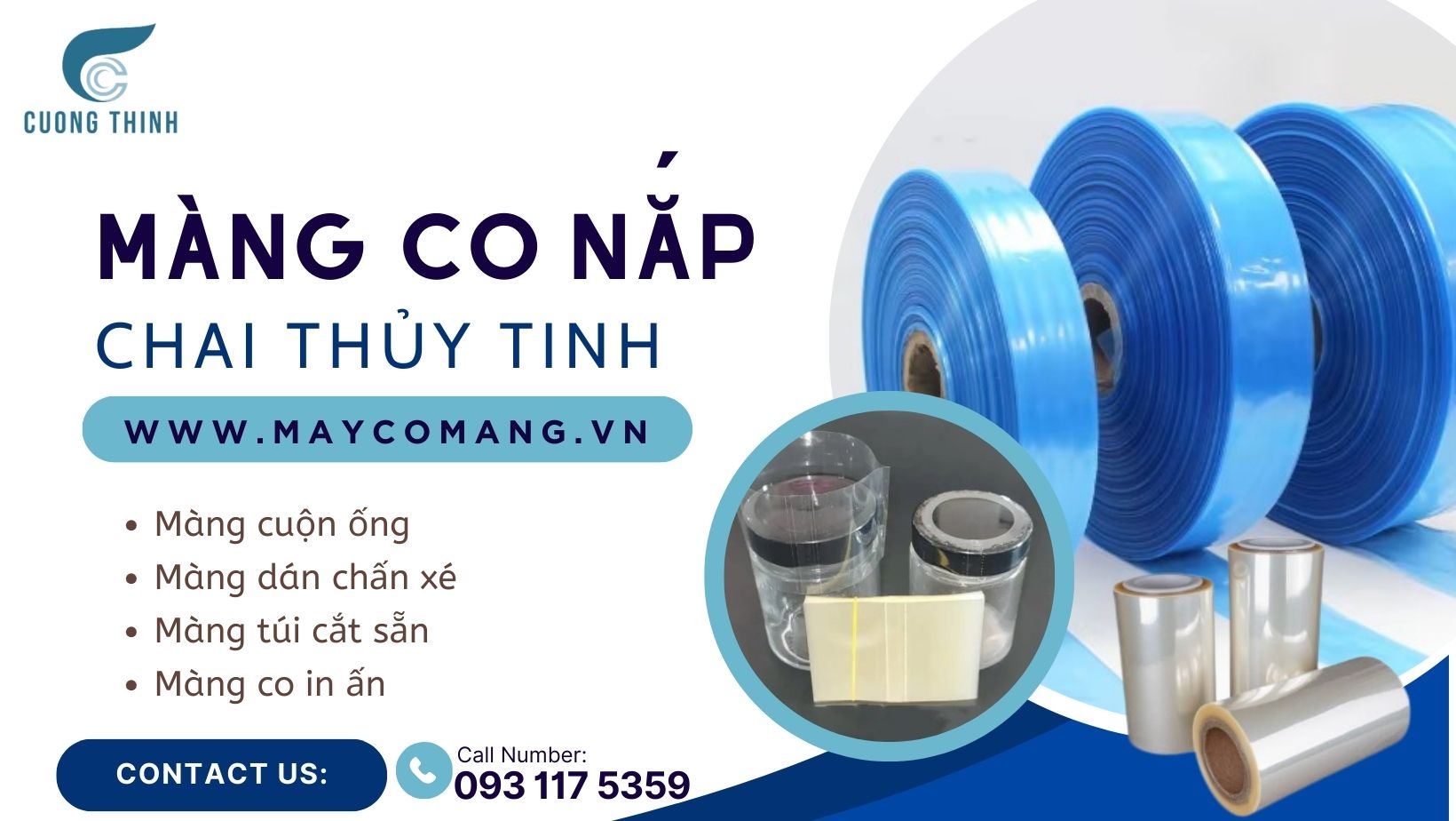 HCM - Bán Màng co bọc nắp chai thủy tinh