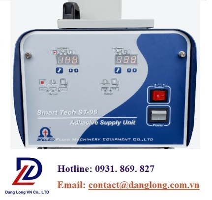 Máy bơm keo Weleo model ST-06 với công nghệ tiên tiến, hiện đại