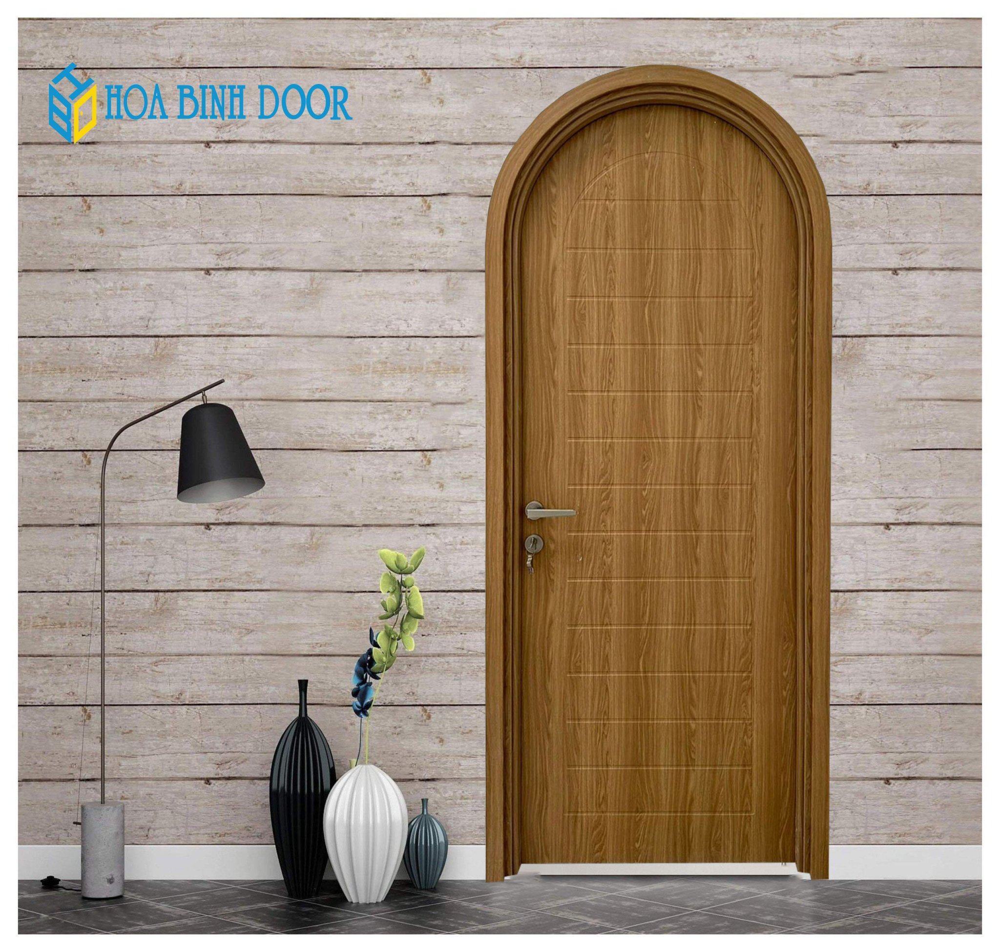 Cửa vòm Nhựa Composite tại Gia Lai - Thi Công Hoàn Thiện