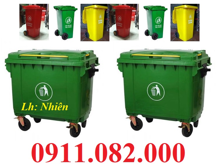 thùng rác 120 lít 240 lít giá rẻ-lh 0911082000