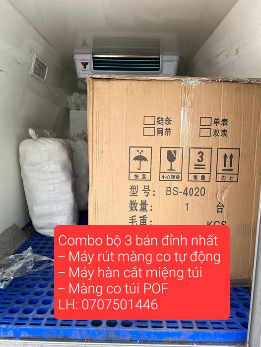 máy rút màng co tự động bọc bộ bài tây siêu đẹp