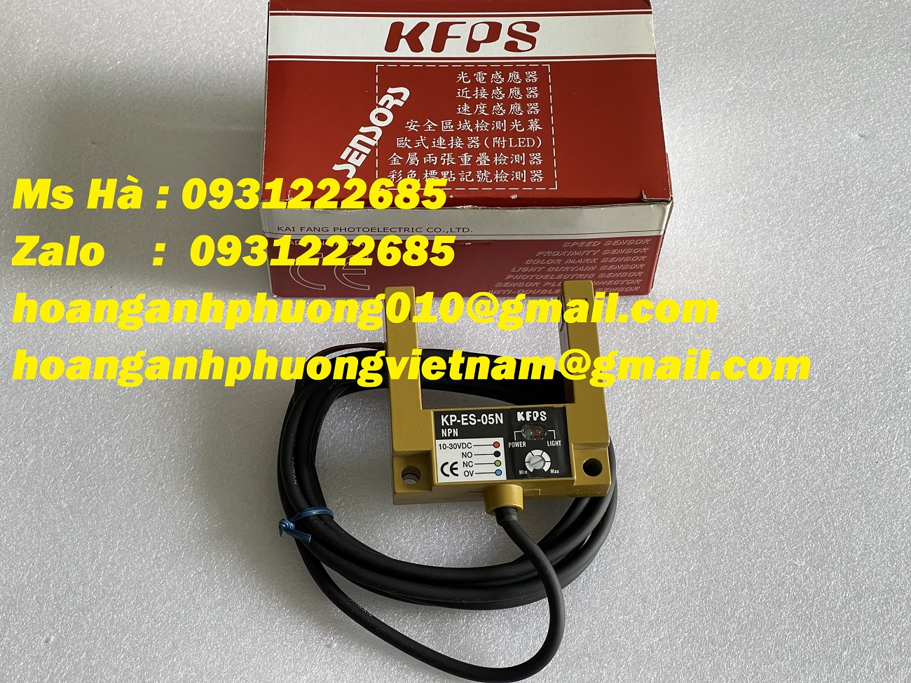 Cảm biến KFPS KP-ES-05N hàng mới - công ty Hoàng Anh Phương