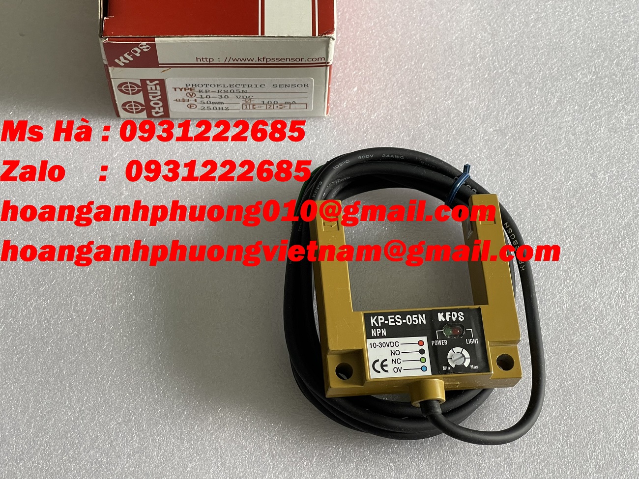 Cảm biến KFPS KP-ES-05N hàng mới - công ty Hoàng Anh Phương