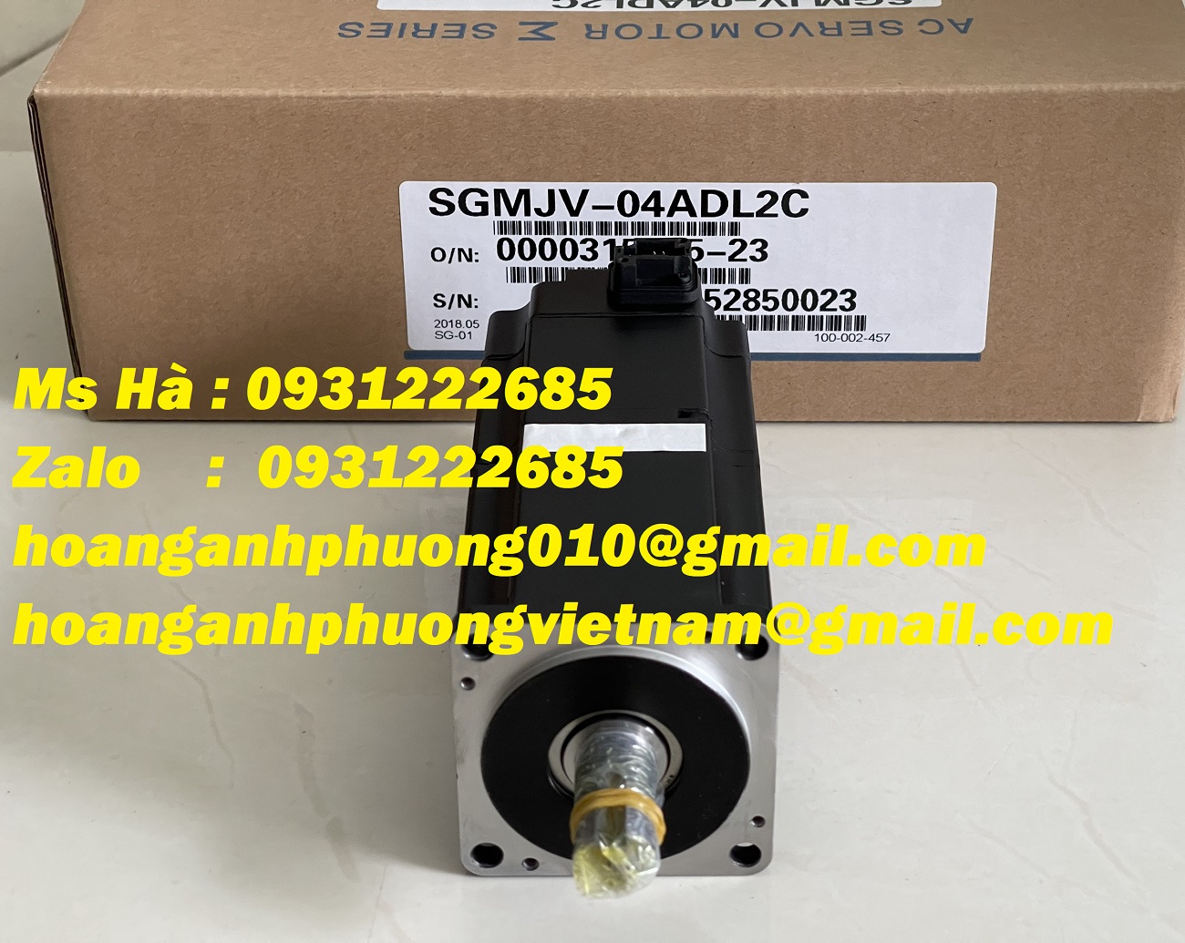 Mới 100% - bán tại bình dương dòng Servo SGMJV-04ADL2C Yaskawa