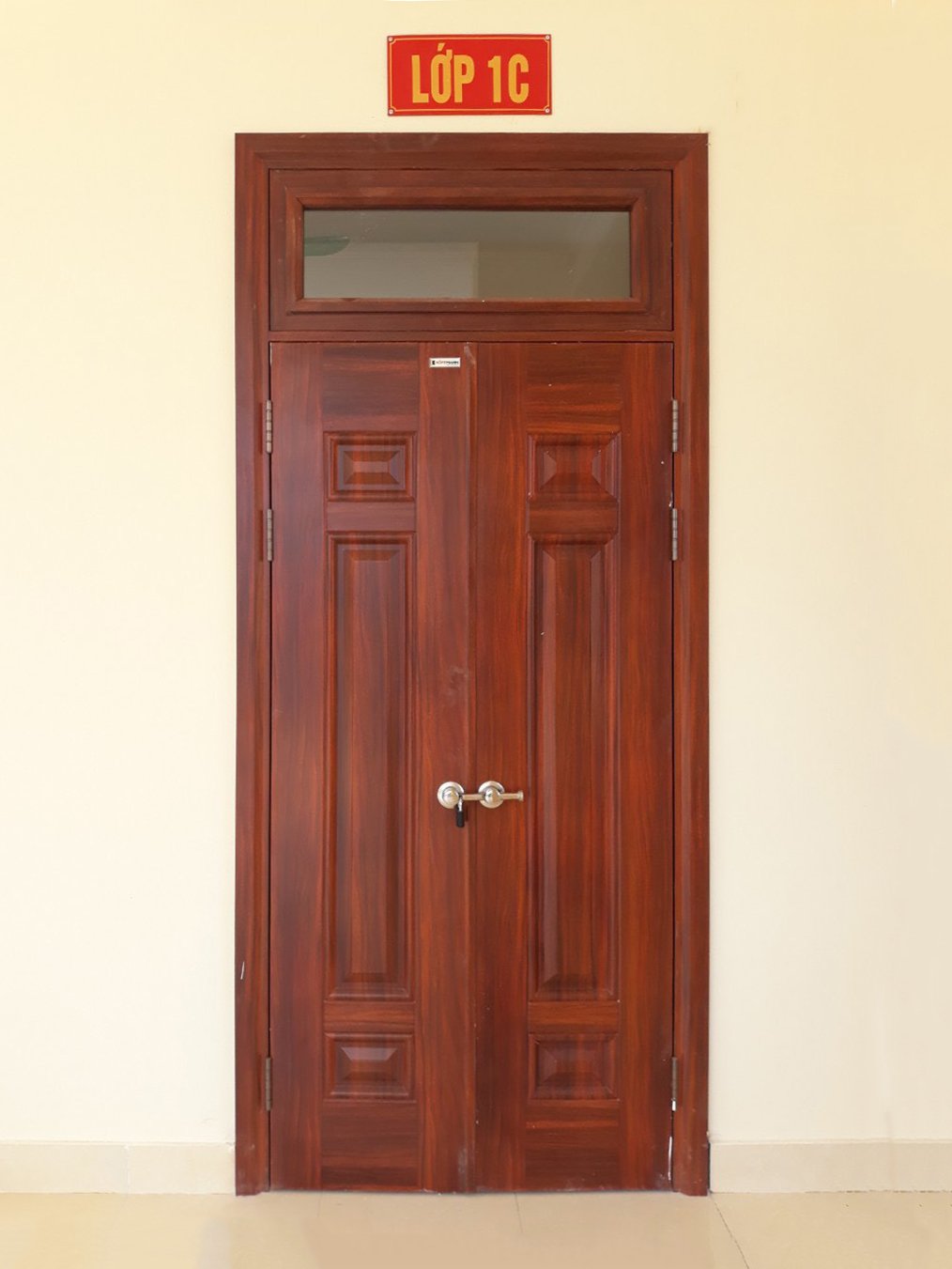 Cửa thép vân gỗ tại Bình Thạnh - Tp HCM