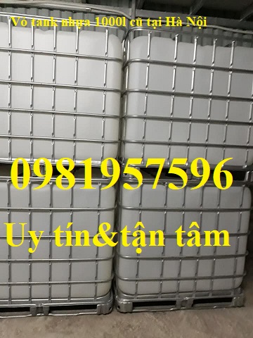 tank nhựa 1000l, vỏ tank nhựa 1000l cũ tại Hà Nội