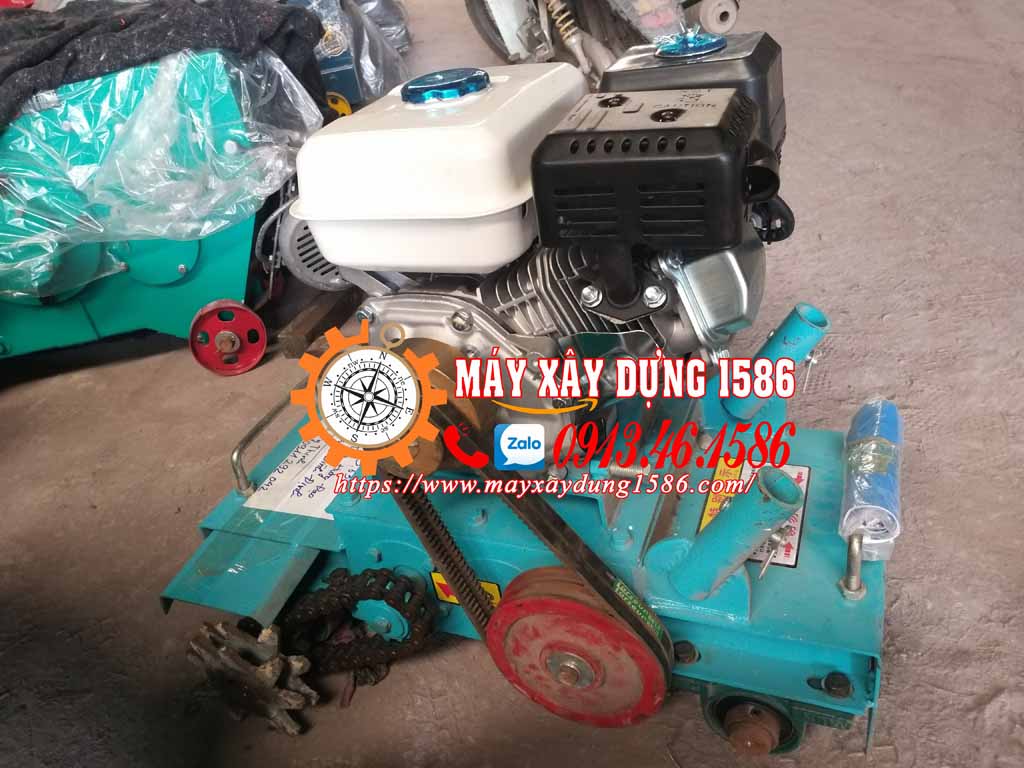 Máy băm nền tạo nhám sàn bê tông HSQ600