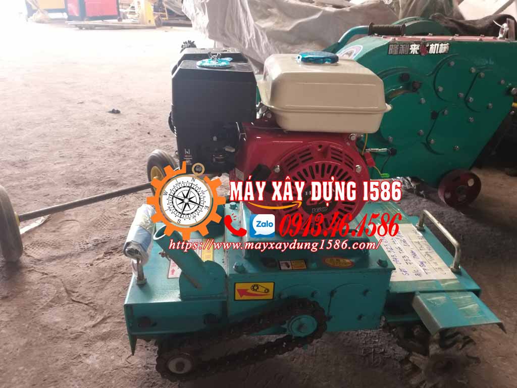 Máy băm nền tạo nhám sàn bê tông HSQ600