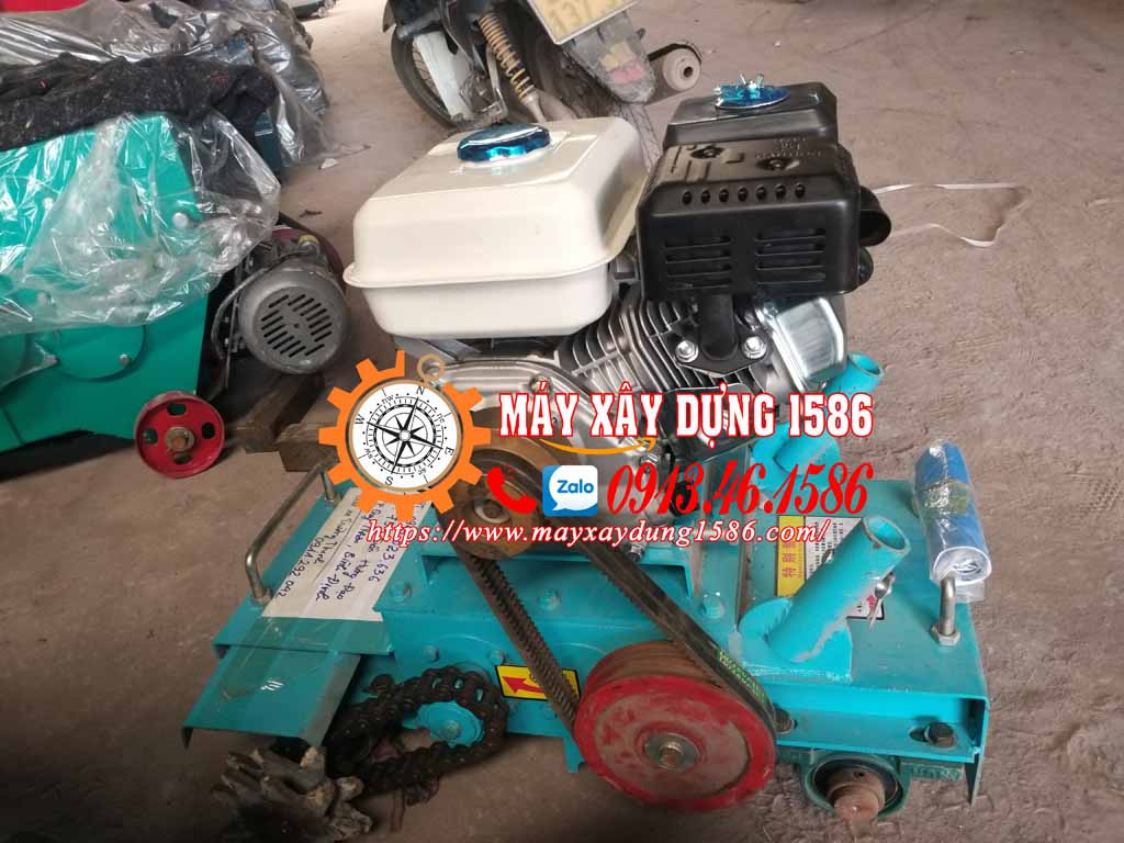 Máy băm nền tạo nhám sàn bê tông HSQ600