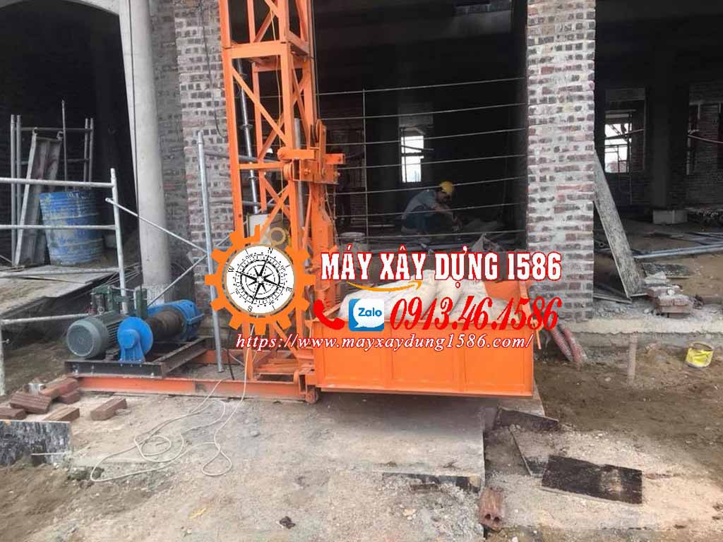 Máy tời vận thăng hàng 500kg - 1 tấn