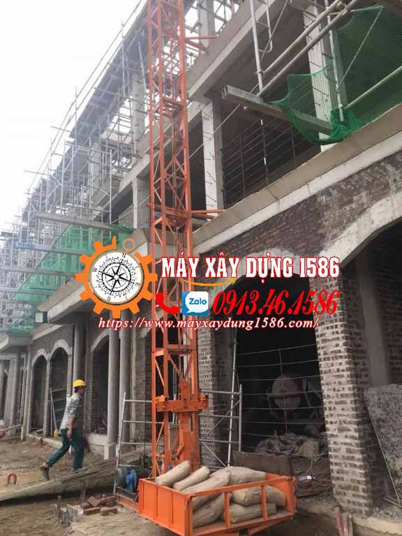 Máy tời vận thăng hàng 500kg - 1 tấn