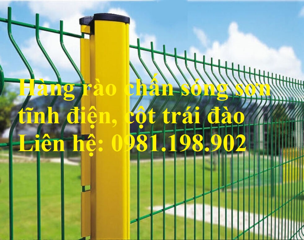 Hàng rào lưới thép hàn, lưới thép hàng rào mạ kẽm, sơn tĩnh điện