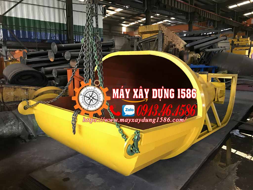 Thùng trộn vữa sika 2 tầng cho máy bơm vữa