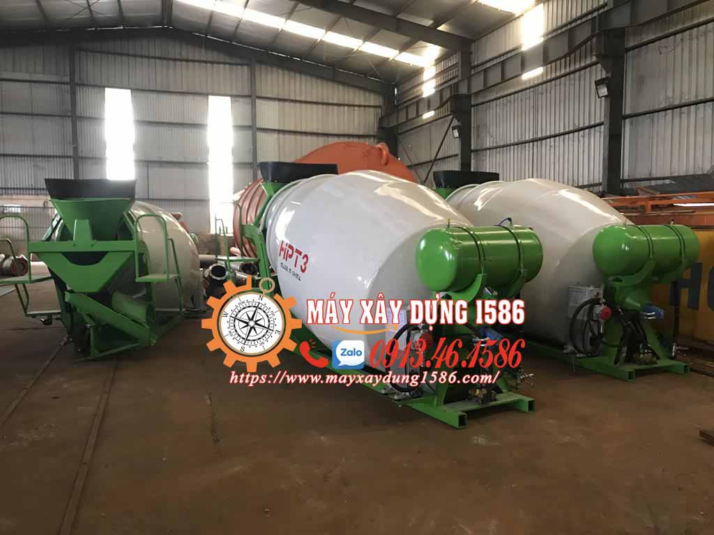 Bồn trộn bê tông mini 2-3-4-5 khối giá tốt