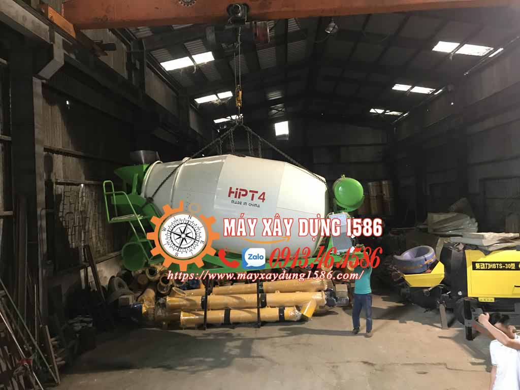 Bồn trộn bê tông mini 2-3-4-5 khối giá tốt