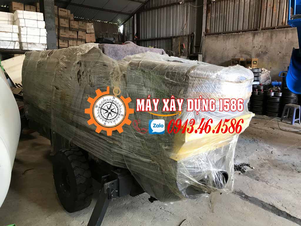 Máy bơm bê tông mini 10m3/h, giao hàng toàn quốc