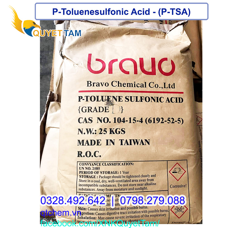 P-Toluenesulfonic Acid (PTSA - Para Toluenesulfonic Acid)
