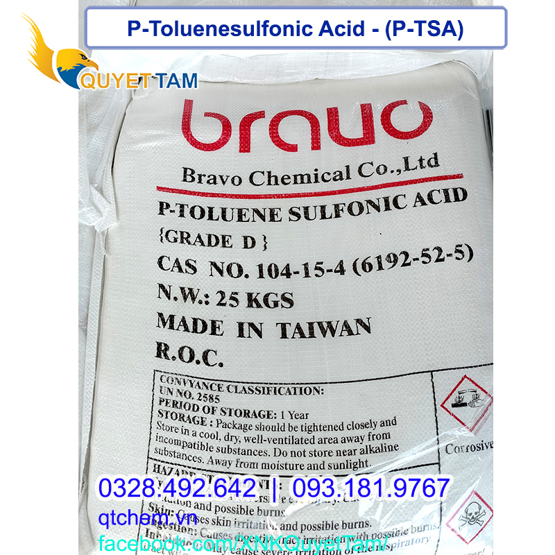 P-Toluenesulfonic Acid (PTSA - Para Toluenesulfonic Acid)