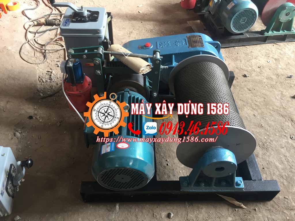 Máy tời kéo, tời nâng, hàng sẵn kho hà nội