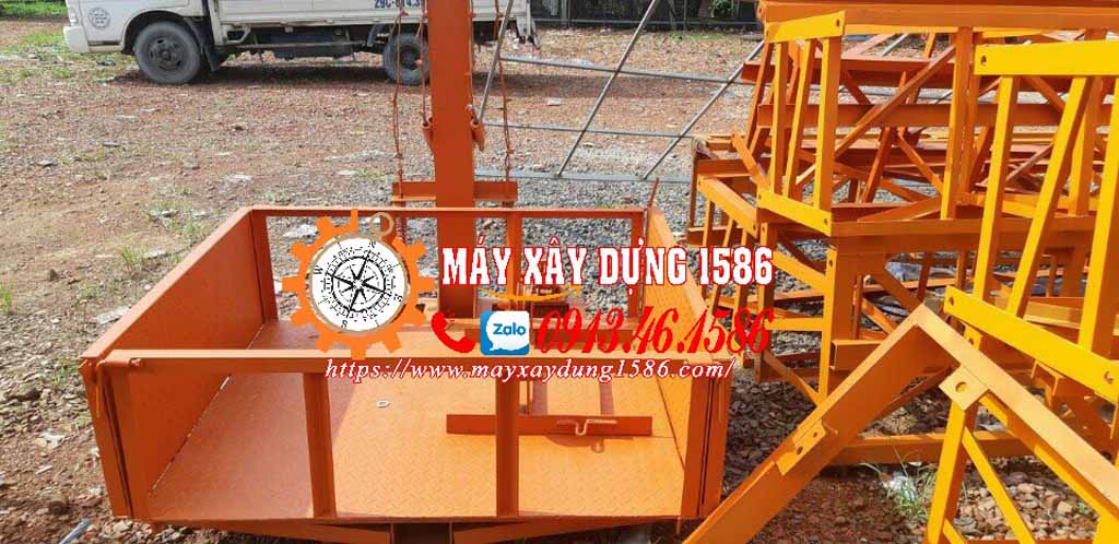 Máy tời vận thăng hàng 500kg - 1 tấn