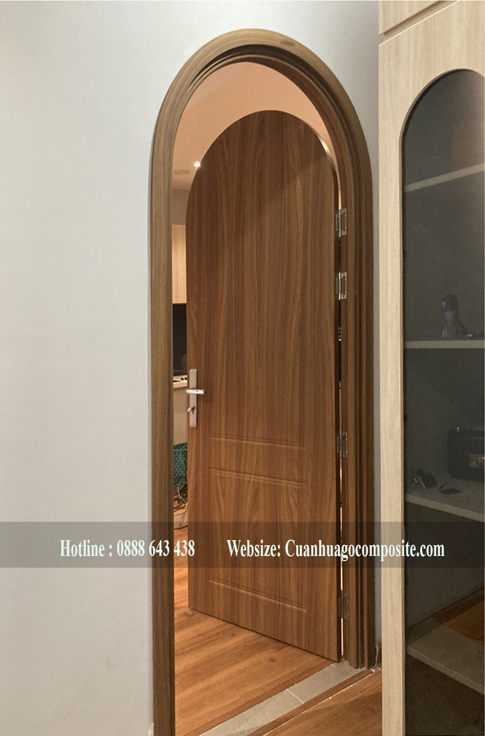 Cửa vòm nhựa composite tại Phú Nhuận - TP HCM